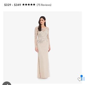 Worn for one wedding!  Great condition, flattering, comfortable and beautiful!